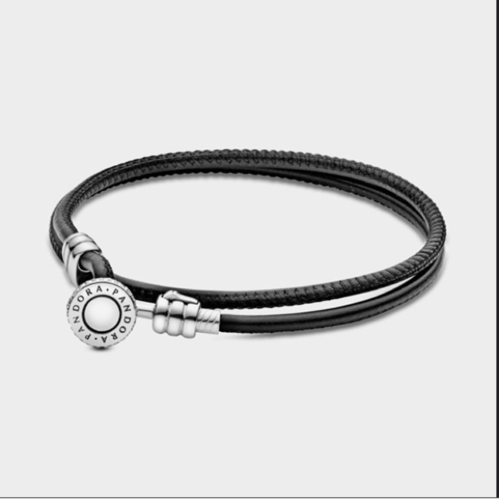 Pandora Double Leather Bracelet